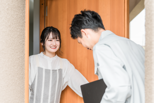 ご近所様へのご挨拶と工事着工